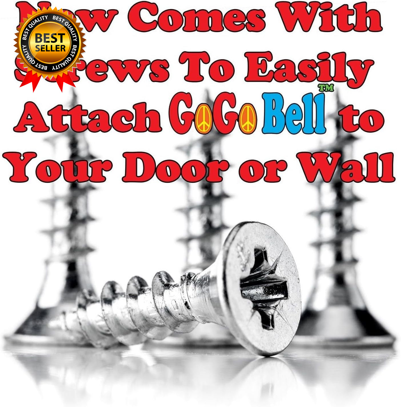 Gogo Bell Dog Doorbell for Housebreaking/