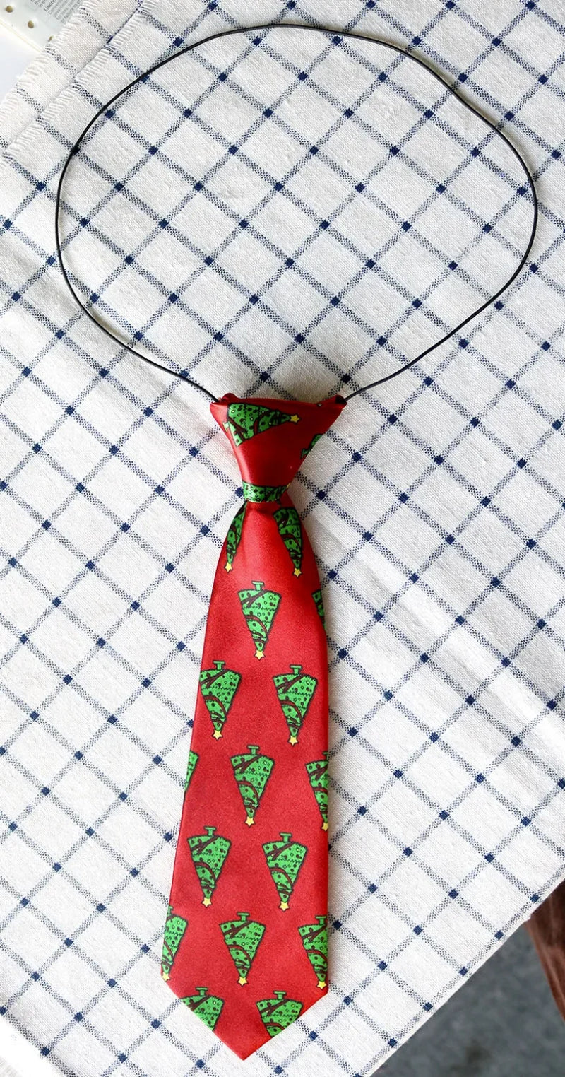 New 30/100Pcs Christmas Pet Dog Grooming Accessories Large Dog Neckties Ties Elastic Band Adjustable Pet Dog Large Ties Bowties