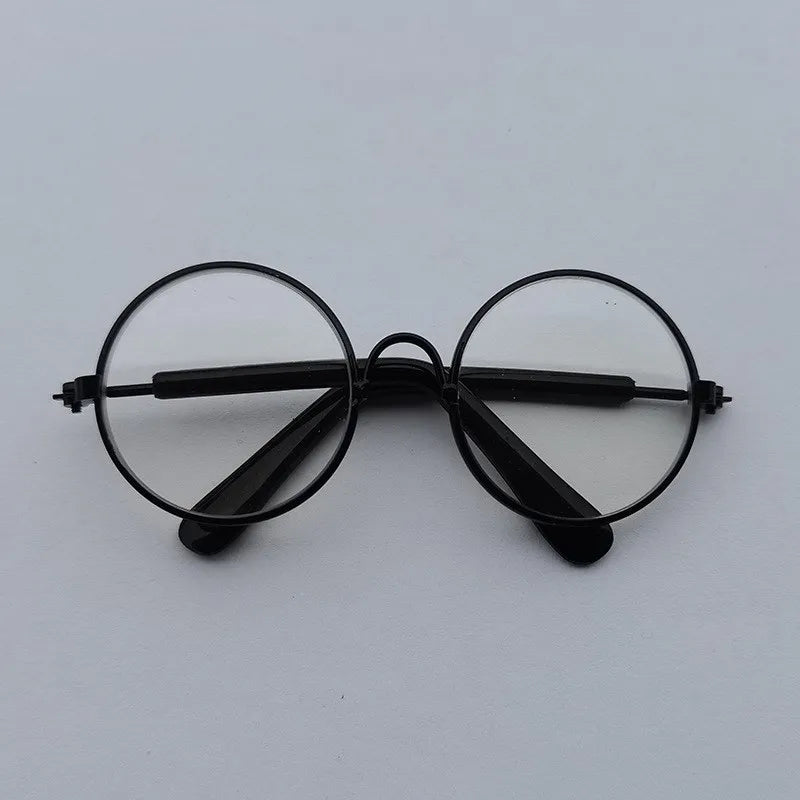 Lovely Vintage round Pet Sunglasses Reflection Eye Wear Glasses for Small Dog Cat Animal Photos Props Accessories