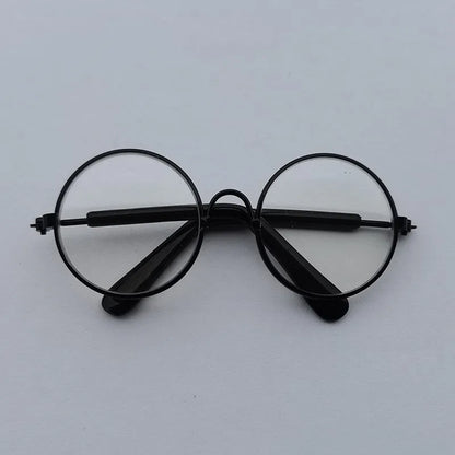 Lovely Vintage round Pet Sunglasses Reflection Eye Wear Glasses for Small Dog Cat Animal Photos Props Accessories