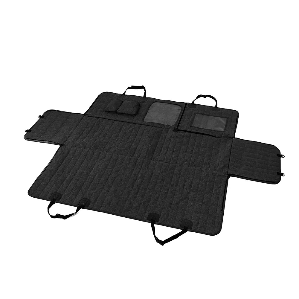 Dog Car Seat Cover Waterproof Pet Dog Travel Carrier Hammock Car Rear Back Seat Protector Mat Safety Pad Nonslip