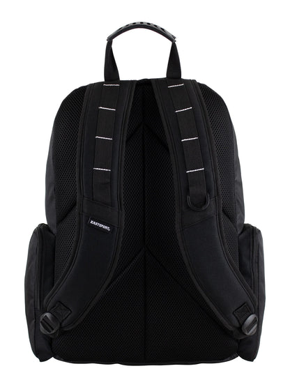 Unisex Diamond Expandable Recycled Backpack, Black