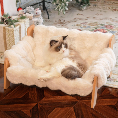 Luxury Elevated Cat Sofa Bed – Stylish Raised Comfort