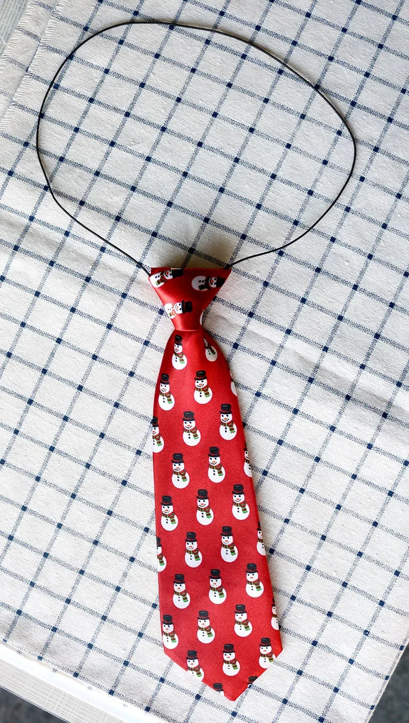 New 30/100Pcs Christmas Pet Dog Grooming Accessories Large Dog Neckties Ties Elastic Band Adjustable Pet Dog Large Ties Bowties