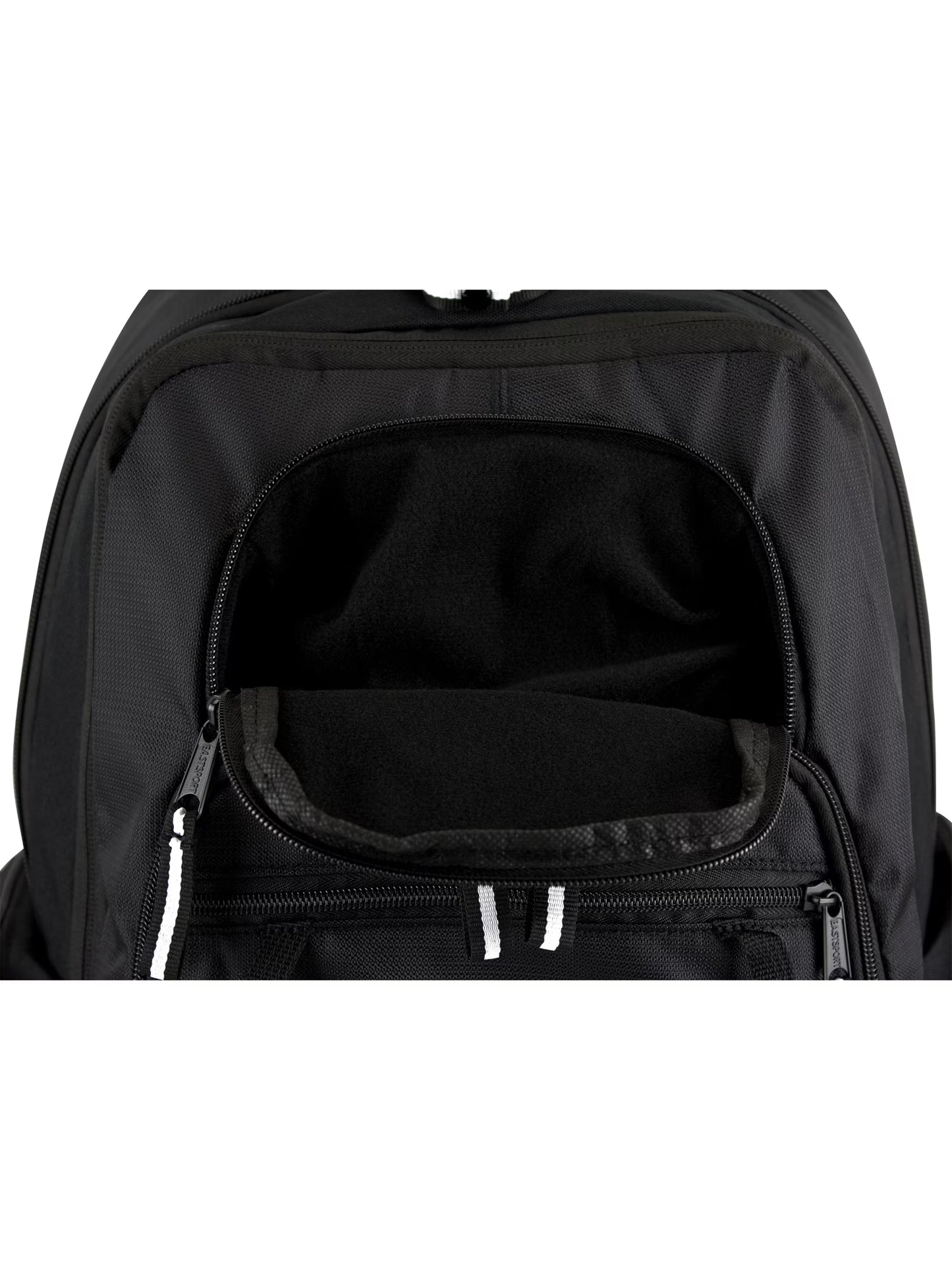 Unisex Diamond Expandable Recycled Backpack, Black